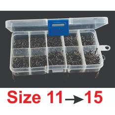Combo 200 Lưỡi Câu Cá Thép Siêu Cứng Size : 6 – 15