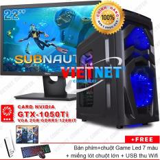 Bảng Giá Máy tính game khủng G4600 card GTX-1050Ti RAM 8GB 500GB (LCD Dell 22 inch) VietNet chiến game Witcher 3, Subnautica, GTA 5, Batterground, LOL, Fifa v.v…