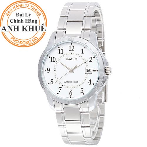 Đồng hồ nam dây kim loại Casio Anh Khuê MTP-V004D-7BUDF
