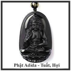 MẶT DÂY BẢN MỆNH KHẮC NGÀI PHẬT ADIDA – BÁT NHÃ TÂM KINH, MẶT ĐÁ PHONG THỦY, MẶT ĐÁ PHONG THỦY TUỔI TUẤT – TuỔI HỢI TRANG SỨC BẠC QTJ