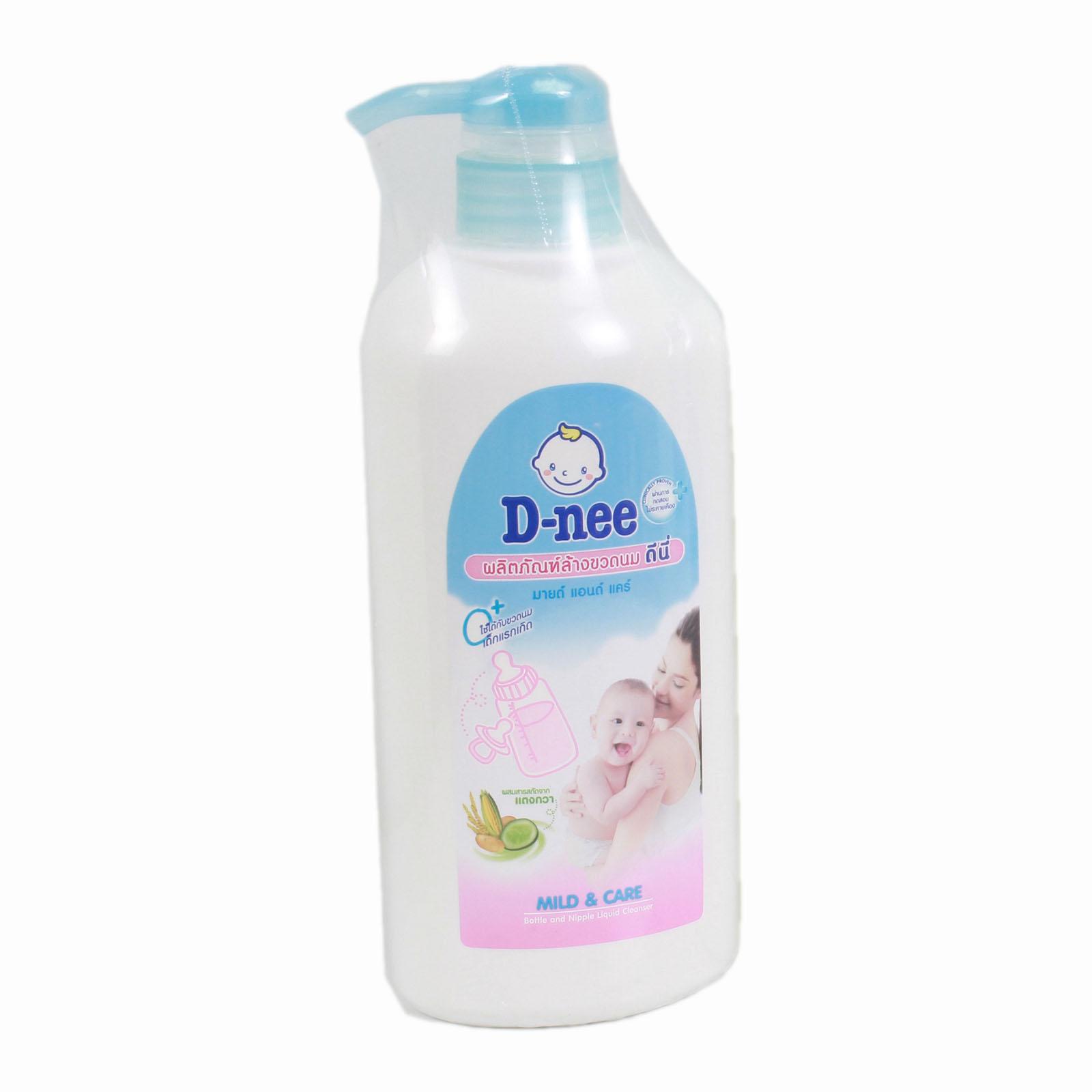 Nước rửa bình sữa và rau củ quả Dnee Chai 620ml