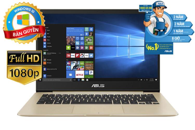 Laptop Asus UX430UA-GV428T i5-8250U/ 8GB/ 256GB/ 14/ Win 10 (Gold) - Hãng phân phối chính thức