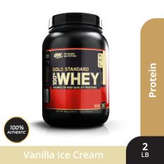 Thực phẩm bổ sung Optimum Nutrition Tăng Cơ – Whey protein – Gold Standard 100% Whey vị Vanilla Ice Cream2 lbs