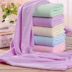 Khăn tắm Nhật Bản siêu mịn hình gấu cute 100 % cotton Nhật Bản, 70x140cm ( Sản phẩm chất lượng cao- màu ngẫu nhiên)