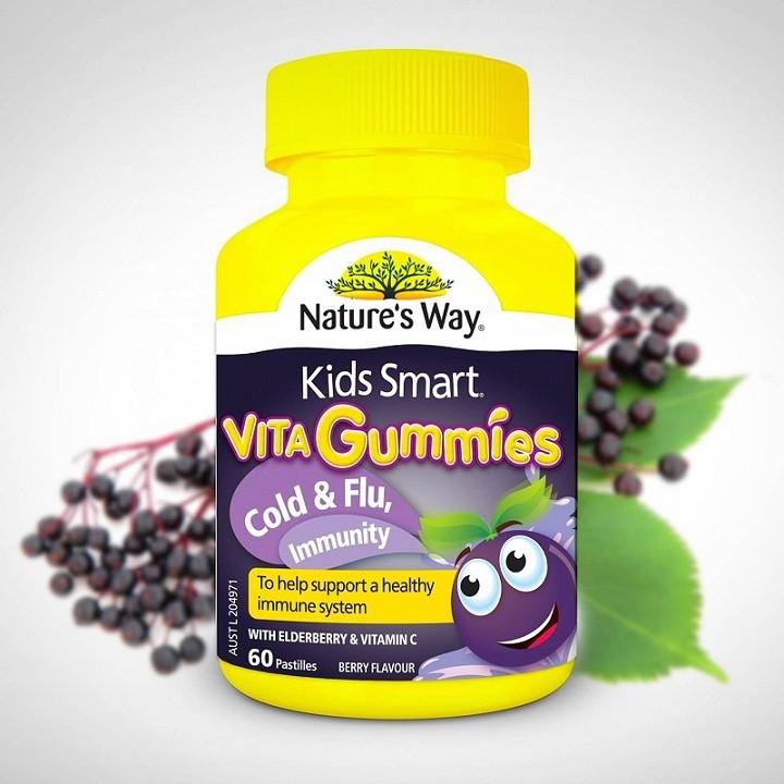 Kẹo dẻo Vita Gummies Cold & Flu, Immunity 60 viên