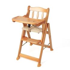 Ghế ăn bột bằng gỗ cao cấp Autoru, tăng giảm 4 cao độ