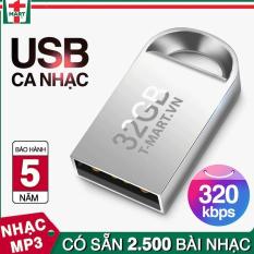USB 32GB sẵn 2500 bài nhạc MP3 / USB ô tô / USB ca nhạc nhiều thể loại – dùng để nghe trên ô tô hoặc điện thoại