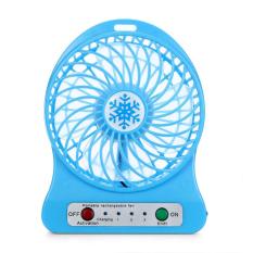 Combo 2 quạt mini tích điện câm tay loại 1 có pin và cáp sạc ( Giao màu ngẫu nhiên )