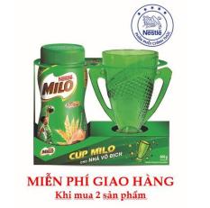 Nestlé MILO® Nguyên Chất dạng bột (Hũ 400 g) – tặng 01 ly hình cúp vô địch