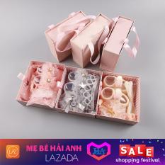 Set giày nơ dễ thương cho bé sơ sinh 0-6 tháng, đồ dùng cho trẻ – GDTRONGL71