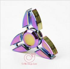 Con quay Finger Spinner 3 cánh phản quang kim loại (tặng hộp đựng)