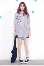 Áo Sơ Mi Sọc Chuột Mickey Trẻ Trung Zenko WM SOMI 800018 TUR