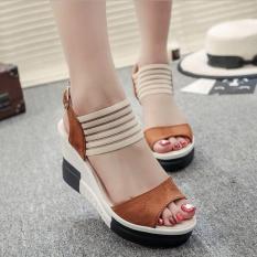 FS09N- Giày sandal đế xuồng nữ thời trang