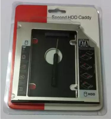 Caddy Bay SATA 3.0 - 9.5mm gắn thêm ổ cứng HDD SSD cho Laptop - Tặng Tovit