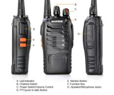Bộ 01 bộ đàm Baofeng BF888S tặng tai nghe