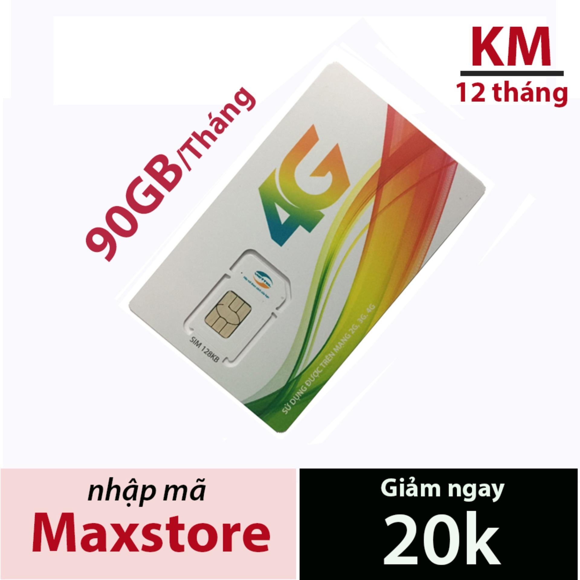 Siêu SIM 4G Viettel MT5C Tặng 90GB/Tháng từ maxstore.Sử dụng toàn quốc.