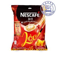NESCAFÉ 3in1 Rang xay hoà tan Đậm Đà Hài Hòa dạng bịch 46x17g