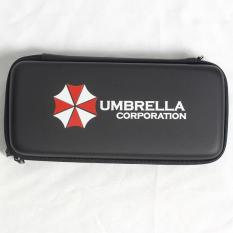 Túi cứng chống sốc in logo Umbrella & U.S.S. game Resident Evil cho Nintendo Switch