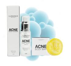 Combo Xà Phòng & Serum Trị Mụn Lưng, Ngực, Cổ Và Toàn Thân Elizavenca Acne Body Bar Cho Cả Nam Và Nữ