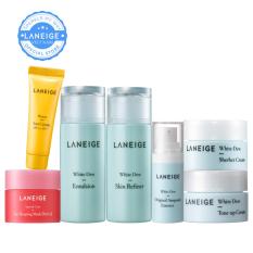 Combo mini dưỡng da trắng mịn dành cho mọi loại da Laneige White Dew