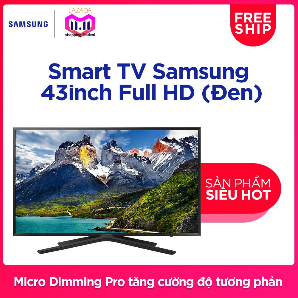 Smart TV Samsung 43inch Full HD - Model UA43N5500AKXXV (Đen) - Hãng phân phối chính thức