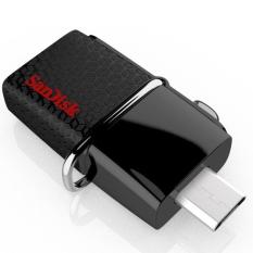 [TẶNG 10 BAO LÌ XÌ] USB OTG Sandisk 3.0 Ultra Dual 64GB 150MB/s (Đen) – Bảo hành 2 năm