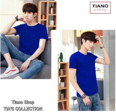 Áo Thun Nam Trơn Tay Ngắn Cực Phong Cách Tiano