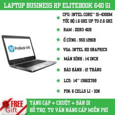 Laptop HP PROBOOK 640 G1 Intel Core i5- 4200U Ram 4GB Ổ cứng SSD 120GB Màn 14inch (tặng cặp chuột – không dây)