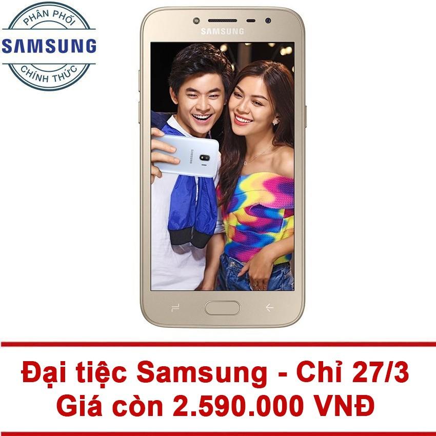 Samsung Galaxy J2 Pro 2018 16GB Ram 1.5GB (Vàng) - Hãng phân phối chính thức