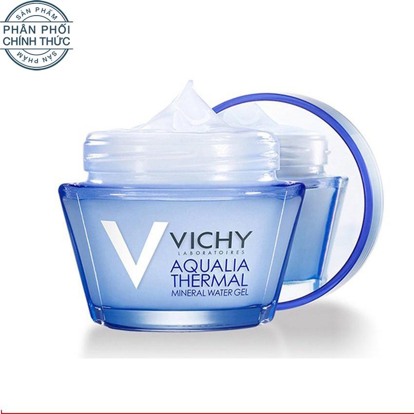 Gel dưỡng ẩm giúp da dịu mát Vichy Aqualia Mineral Water 50ml