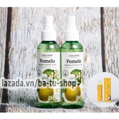 Bộ 2 Chai Xịt Tinh Dầu Bưởi Pomelo (Tặng 1 Son) Ngăn rụng tóc giúp tóc dài và dày hơn 130ml