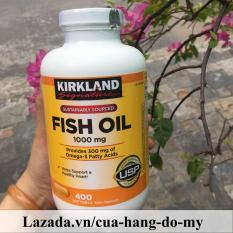 Viên Uống Dầu Cá Kirkland Fish Oil 1000mg 400V