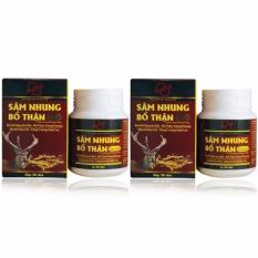 Bộ 2 Sâm nhung bổ thận tăng cường sinh lực, sức bền sinh lý cho cả nam và nữ lọ 30 viênx2