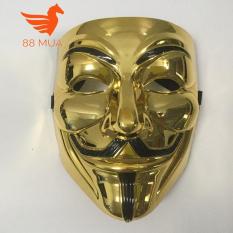 mặt na hacker halloween màu vàng MẶT NẠ COSPLAY