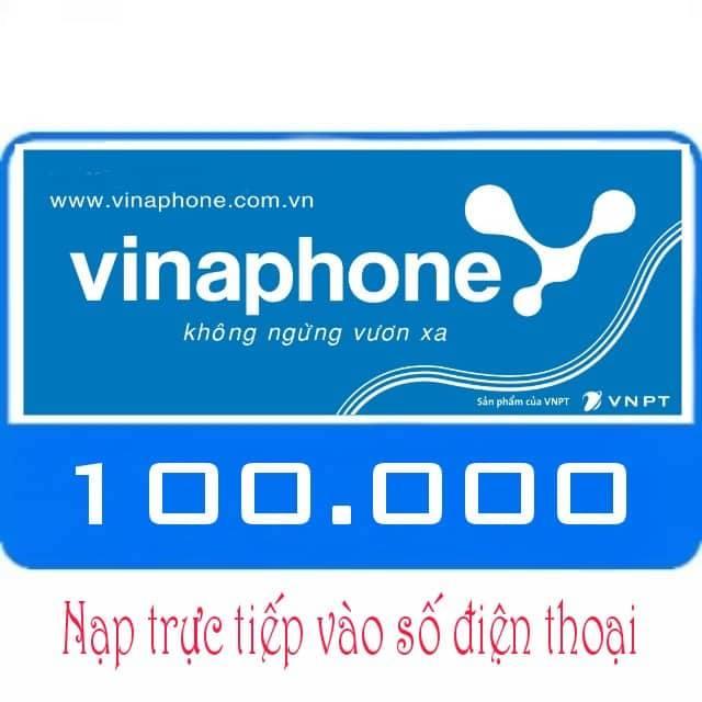 Nạp tiền Vinaphone 100k