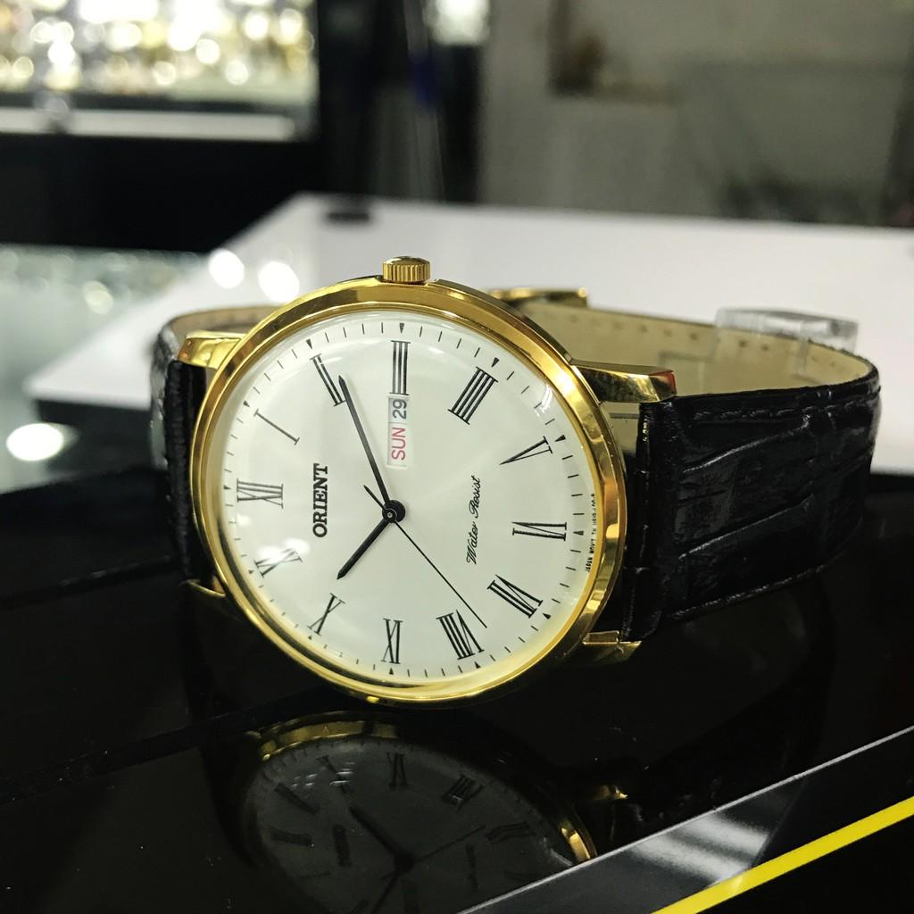 Đồng hồ nam dây da Orient Bambino FUG1R007W6 chính hãng, full box, bảo hành 3 năm, chống nước, chống xước