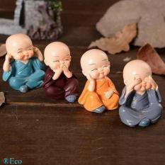 Bộ tượng 4 chú tiểu tứ không