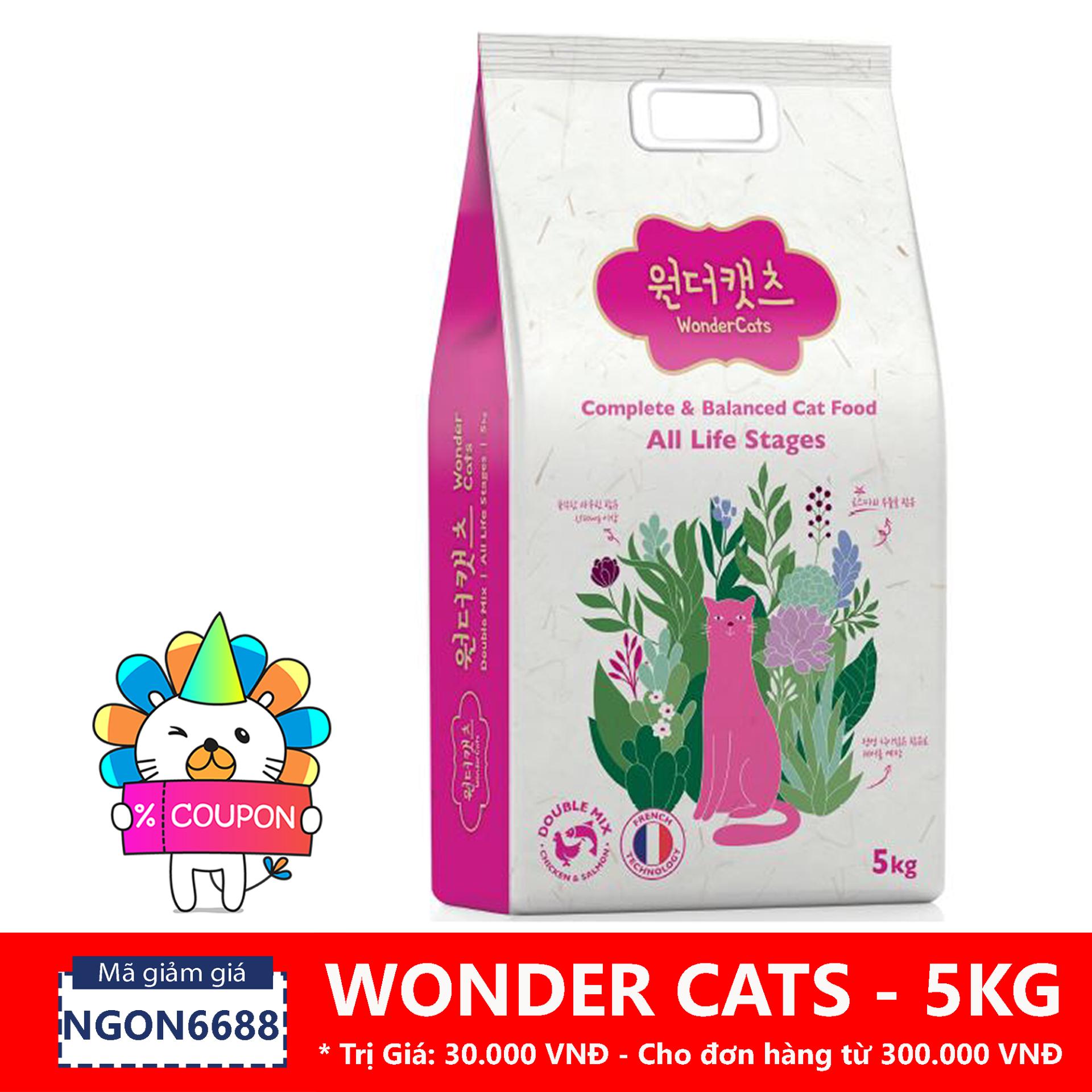 Hạt cho mèo Wonder Cats (5 kg)