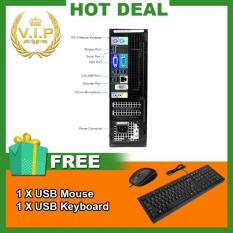 Máy tính chơi Game DELL OPTIPLEX 7010 SFF (CPU Core I7 3770, Ram 16GB, SSD 240GB, VGA Rời 2GB) Chất Lượng Tốt + Bộ Quà Tặng – Hàng Nhập Khẩu