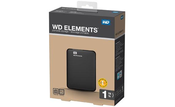 Ổ cứng di động HDD Box WD 1000G element