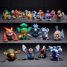 Bộ 24 tượng thú Pokemon Go cao 2-3cm ngẫu nhiên 391 TI (nhiều màu)