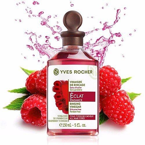 Giấm Xả Tóc Yves Rocher Brillance Shine Rinsing Raspberry Vinegar 150ml