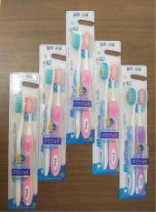 Bộ 10 Bàn Chải Đánh Răng Hàn Quốc Cao Cấp ( Màu Ngẫu Nhiên)