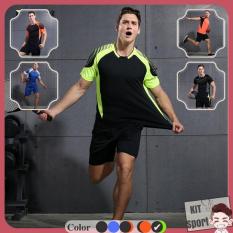 Set bộ đồ quần áo thể thao nam Basic – Hiệu Vansydical [Hàng nhập khẩu] (đồ tập thể thao, tập gym, thể dục,thể hình, yoga)KIT Sport