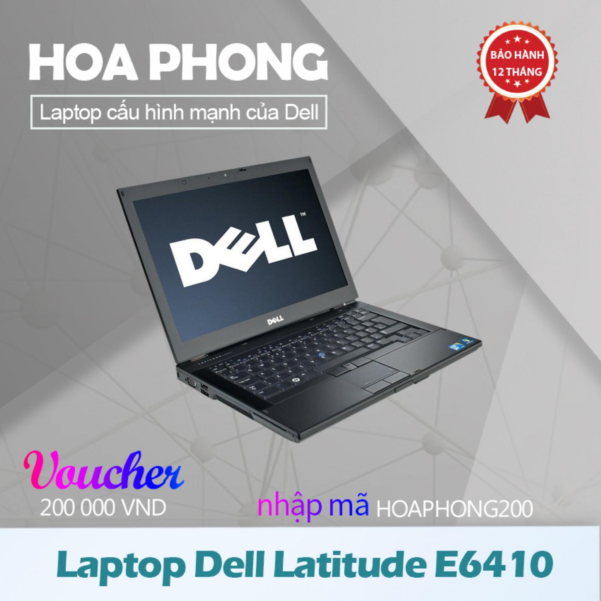 Laptop Dell Latitude E6410 Core i5 /4G /HDD 250G/VGA HD/Màn 14 inch - Hàng nhập khẩu