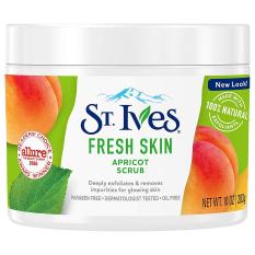 Kem tẩy tế bào chết toàn thân hương mơ St.ives Fresh Skin Apricot Scrub 283g