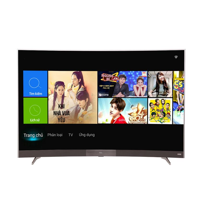 Smart Tivi Led màn hình cong TCL 49inch Full HD - Model 49P3-CF