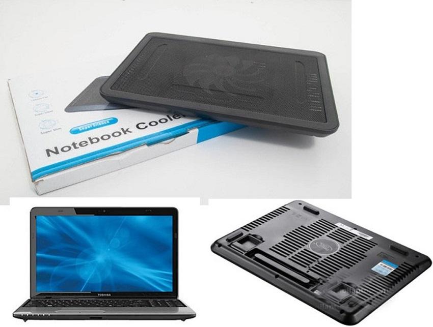 Đế tản nhiệt Laptop N19 (Đen) cải thiện luồng khí lưu thông quanh laptop thiết kế trên bề mặt của...