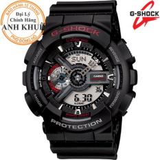 Đồng hồ nam dây nhựa G-SHOCK chính hãng Casio Anh Khuê GA-110-1ADR