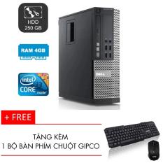 Máy tính đồng bộ Dell Optiplex 990 core i3 RAM 4GB HDD 250GB + Tặng kèm bộ bàn phím chuột Gipco